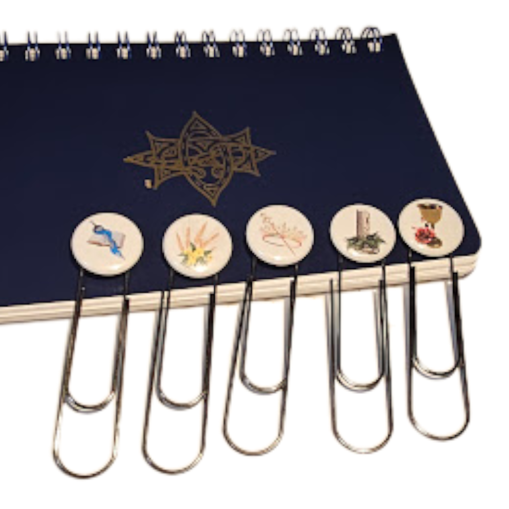 (image for) Eastern Star Point Jumbo Paperclip Bookmark Set (5)